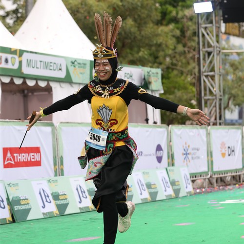 Race photo from ARUTMIN BORNEO RUN 2025