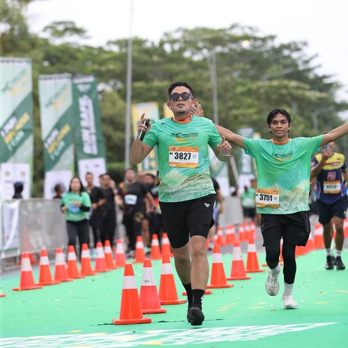 Race photo from ARUTMIN BORNEO RUN 2025