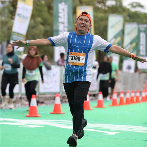 Race photo from ARUTMIN BORNEO RUN 2025