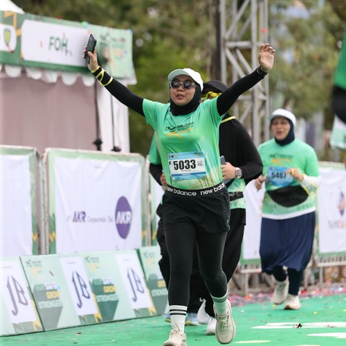 Race photo from ARUTMIN BORNEO RUN 2025
