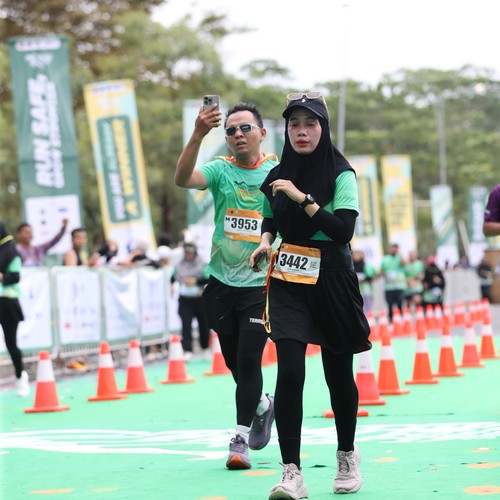 Race photo from ARUTMIN BORNEO RUN 2025
