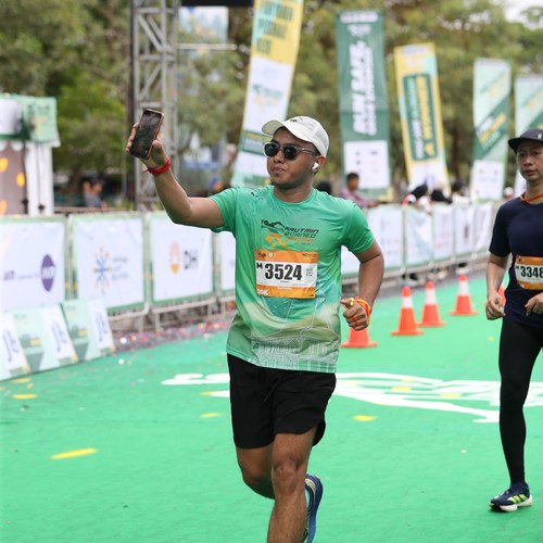 Race photo from ARUTMIN BORNEO RUN 2025