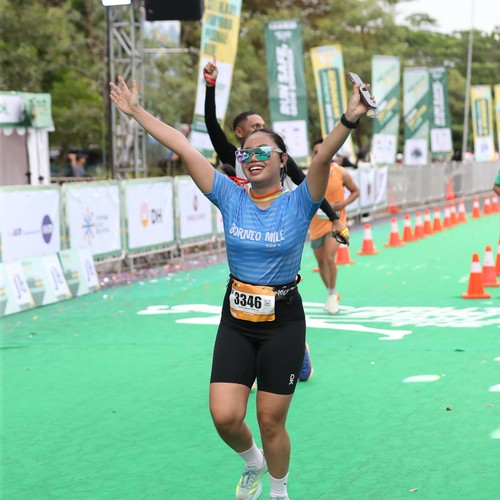 Race photo from ARUTMIN BORNEO RUN 2025