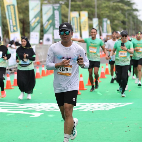Race photo from ARUTMIN BORNEO RUN 2025