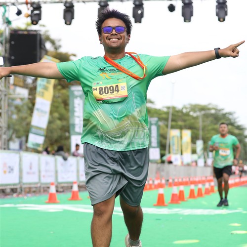 Race photo from ARUTMIN BORNEO RUN 2025
