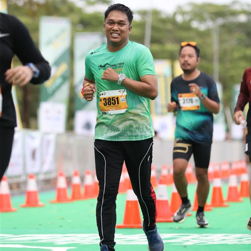 Race photo from ARUTMIN BORNEO RUN 2025