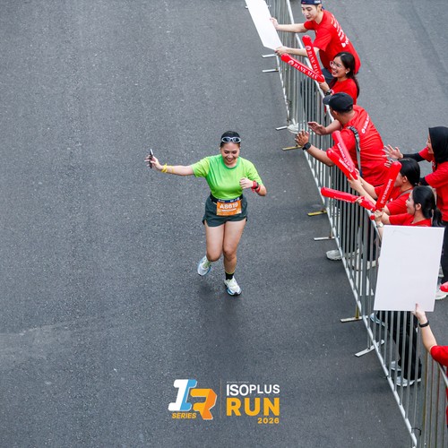 Race photo from ISOPLUS RUN 2026 - JAKARTA
