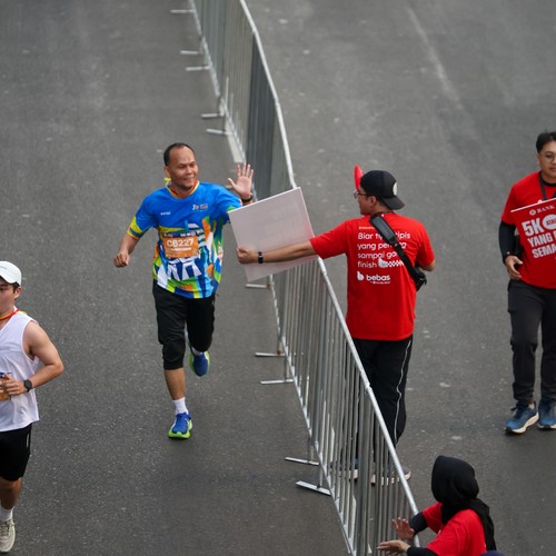 Race photo from ISOPLUS RUN 2026 - JAKARTA