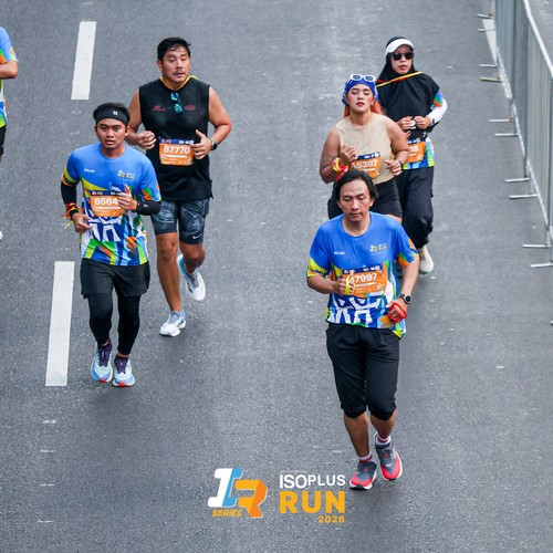 Race photo from ISOPLUS RUN 2026 - JAKARTA