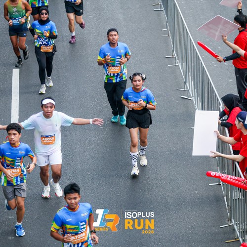 Race photo from ISOPLUS RUN 2026 - JAKARTA
