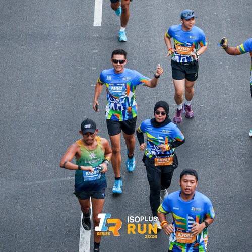 Race photo from ISOPLUS RUN 2026 - JAKARTA