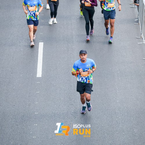 Race photo from ISOPLUS RUN 2026 - JAKARTA