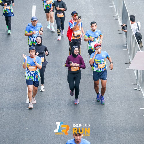 Race photo from ISOPLUS RUN 2026 - JAKARTA