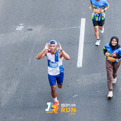 Race photo from ISOPLUS RUN 2026 - JAKARTA