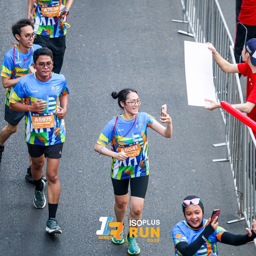Race photo from ISOPLUS RUN 2026 - JAKARTA