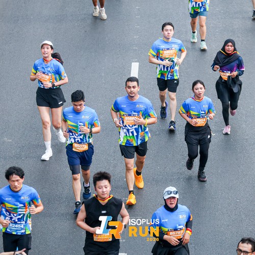 Race photo from ISOPLUS RUN 2026 - JAKARTA
