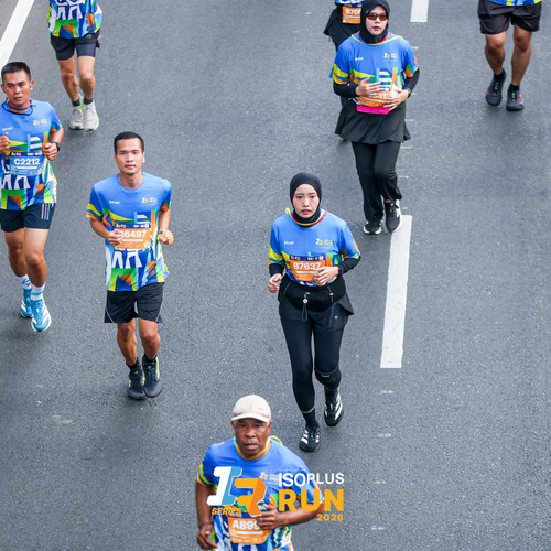 Race photo from ISOPLUS RUN 2026 - JAKARTA