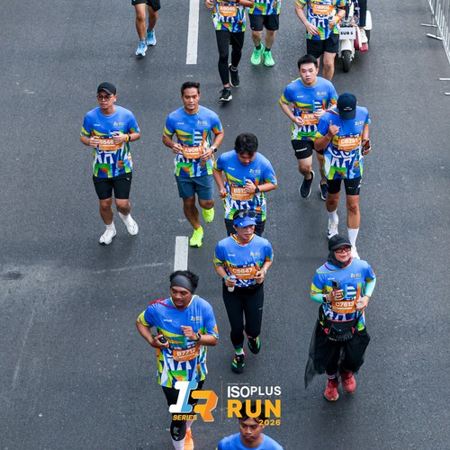 Race photo from ISOPLUS RUN 2026 - JAKARTA