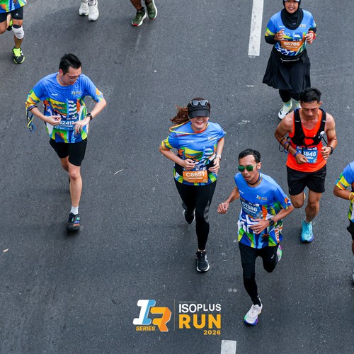 Race photo from ISOPLUS RUN 2026 - JAKARTA