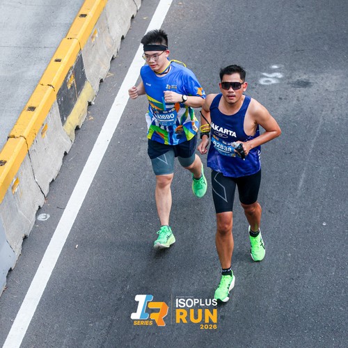 Race photo from ISOPLUS RUN 2026 - JAKARTA
