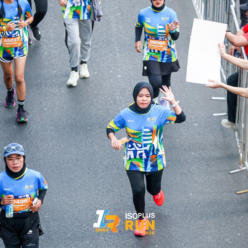 Race photo from ISOPLUS RUN 2026 - JAKARTA