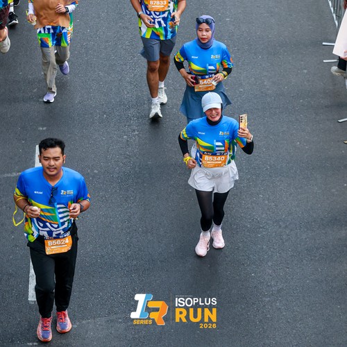 Race photo from ISOPLUS RUN 2026 - JAKARTA