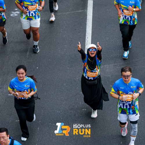 Race photo from ISOPLUS RUN 2026 - JAKARTA