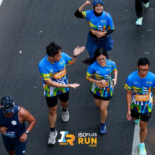 Race photo from ISOPLUS RUN 2026 - JAKARTA