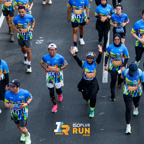 Race photo from ISOPLUS RUN 2026 - JAKARTA