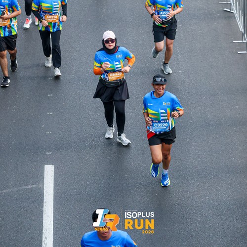 Race photo from ISOPLUS RUN 2026 - JAKARTA