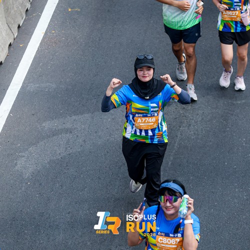 Race photo from ISOPLUS RUN 2026 - JAKARTA