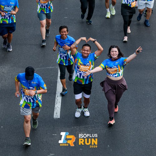 Race photo from ISOPLUS RUN 2026 - JAKARTA