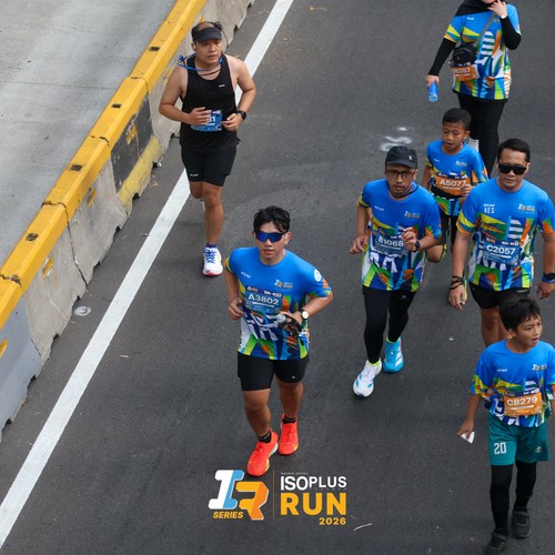 Race photo from ISOPLUS RUN 2026 - JAKARTA