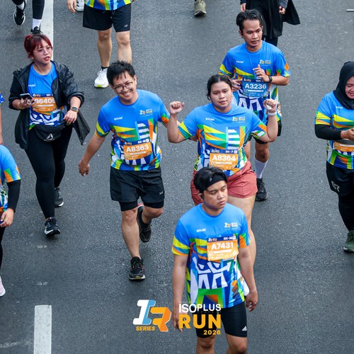 Race photo from ISOPLUS RUN 2026 - JAKARTA