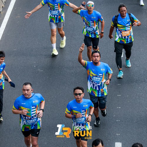 Race photo from ISOPLUS RUN 2026 - JAKARTA