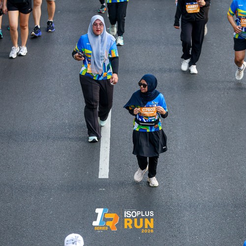Race photo from ISOPLUS RUN 2026 - JAKARTA