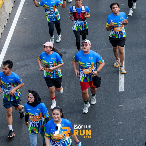Race photo from ISOPLUS RUN 2026 - JAKARTA
