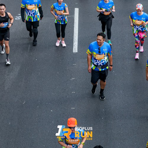 Race photo from ISOPLUS RUN 2026 - JAKARTA