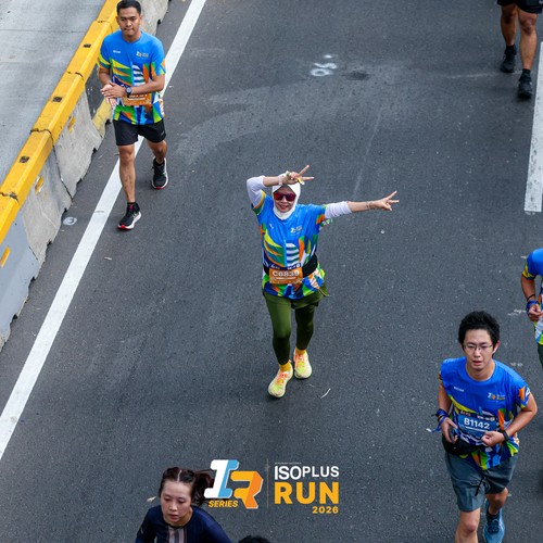 Race photo from ISOPLUS RUN 2026 - JAKARTA