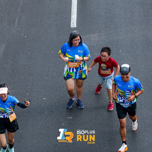 Race photo from ISOPLUS RUN 2026 - JAKARTA
