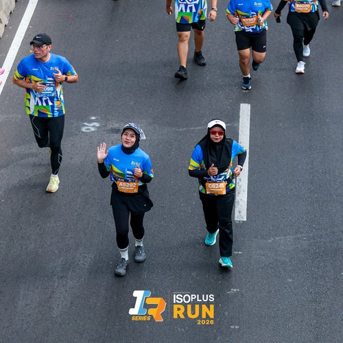 Race photo from ISOPLUS RUN 2026 - JAKARTA