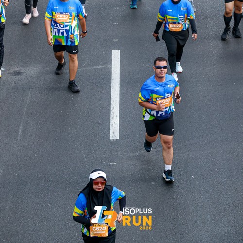 Race photo from ISOPLUS RUN 2026 - JAKARTA