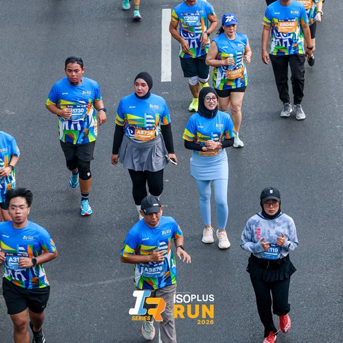 Race photo from ISOPLUS RUN 2026 - JAKARTA