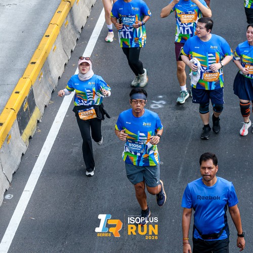 Race photo from ISOPLUS RUN 2026 - JAKARTA
