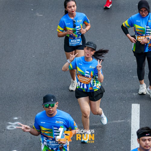 Race photo from ISOPLUS RUN 2026 - JAKARTA