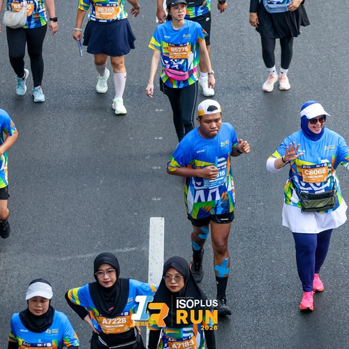 Race photo from ISOPLUS RUN 2026 - JAKARTA