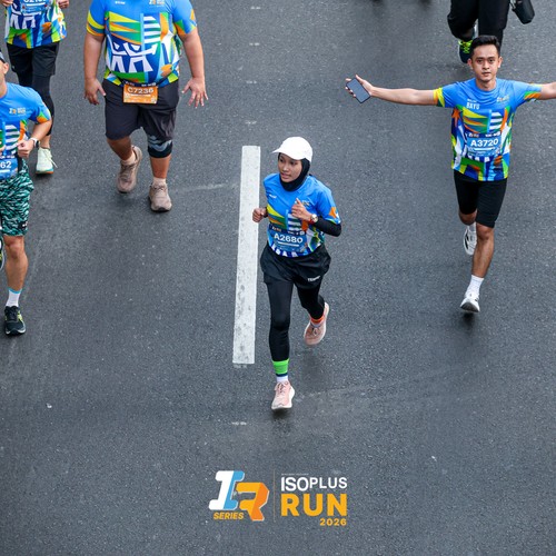 Race photo from ISOPLUS RUN 2026 - JAKARTA