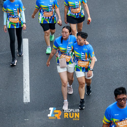 Race photo from ISOPLUS RUN 2026 - JAKARTA