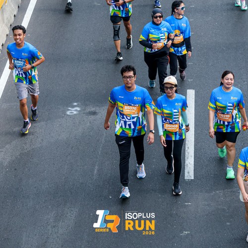 Race photo from ISOPLUS RUN 2026 - JAKARTA