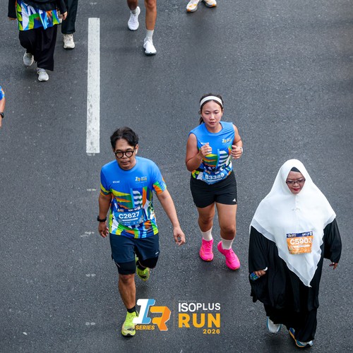 Race photo from ISOPLUS RUN 2026 - JAKARTA
